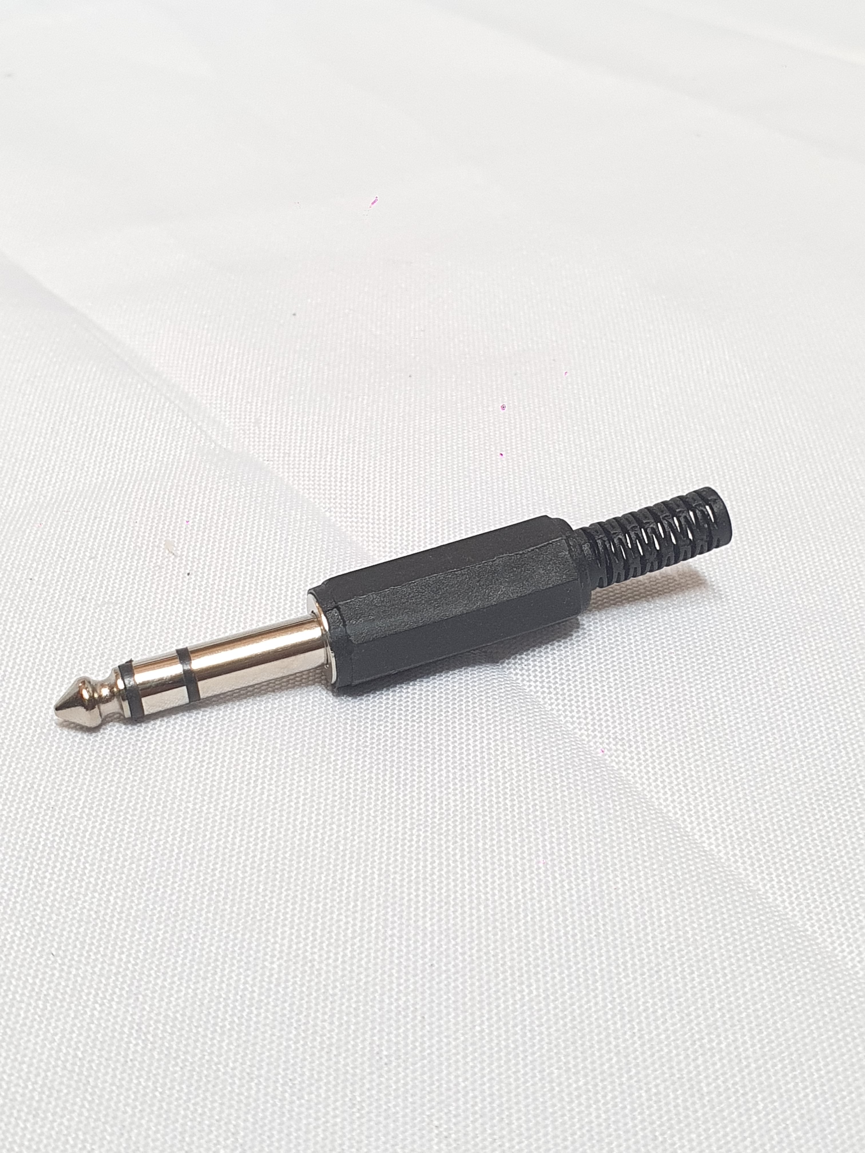 XTC 6.35mm stereo plug/ spring