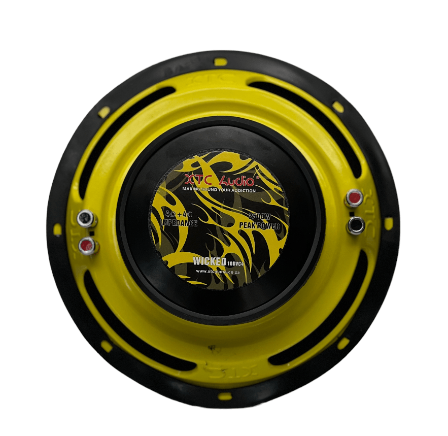 XTC Wicked10 10" 3000W flat sub